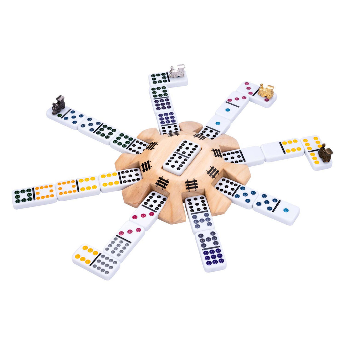 Engelhart domino meksykańskie pociągi d12 deluxe