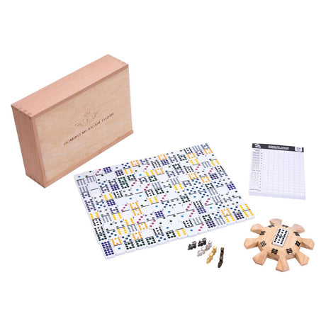 Engelhart domino meksykańskie pociągi d12 deluxe
