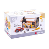 Dorjee Toolbox 33-osobowy junior drewniana czarna