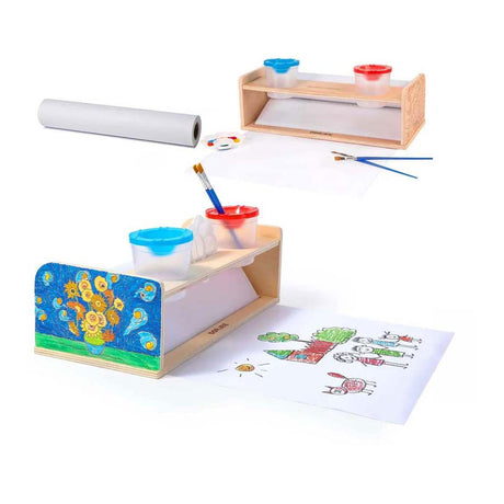 Drewniany uchwyt na rolkę papieru Dorjee