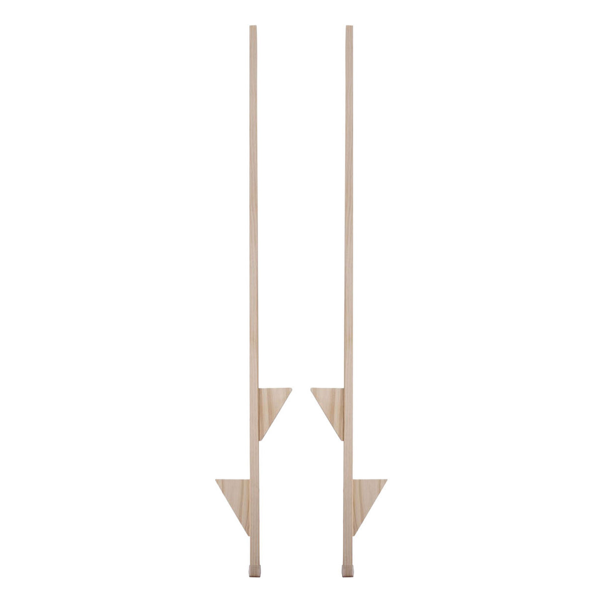 Stelten hout blank - 170cm