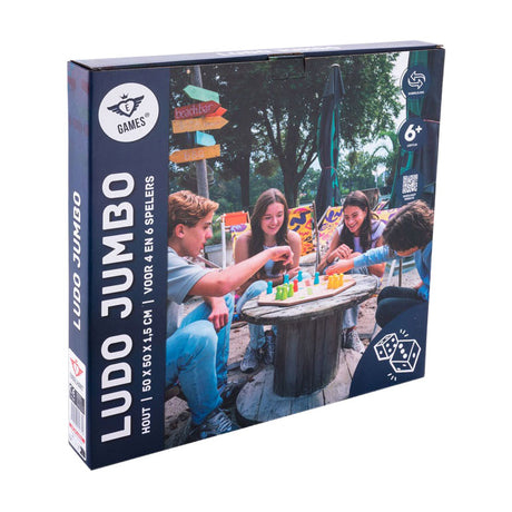 Groot ludo spel - 50cm