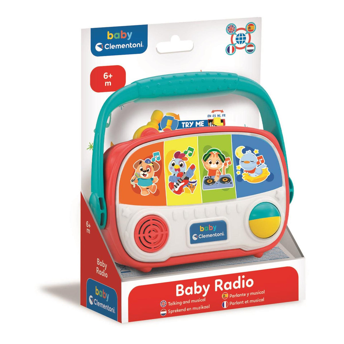 Radio mówiące i muzyczne Clementoni