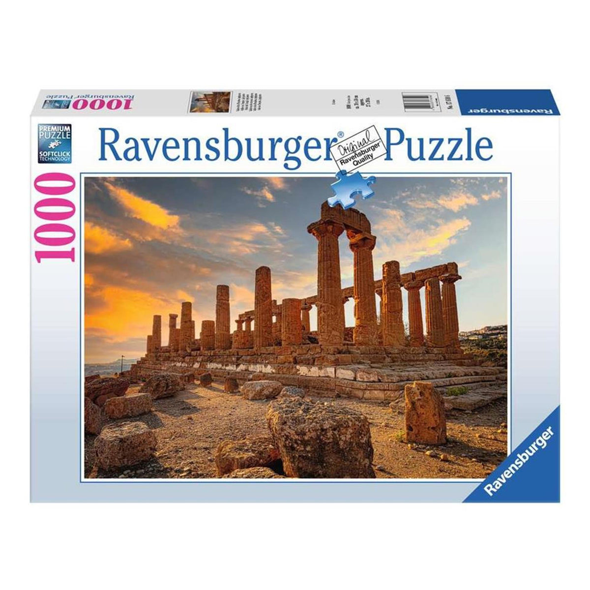 Ravensburger Jigsaw Puzzle włoskie krajobrazy Sycylii 1, 1000st.