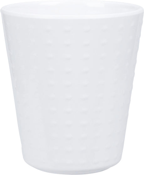 Znakomity kubek z melaminy AGD biały 380ml 8,5x10cm