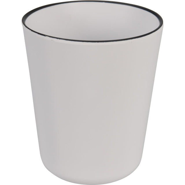 Znakomity kubek z melaminy 450ml biały Kubek z melaminy 450ml biały