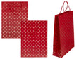 Torba prezentowa Ootb błyszczące serca czerwone 25x8,5x34cm