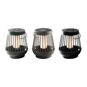 Linie latarni płomień 13cmx15cm solar 3 różne | 3 sztuki