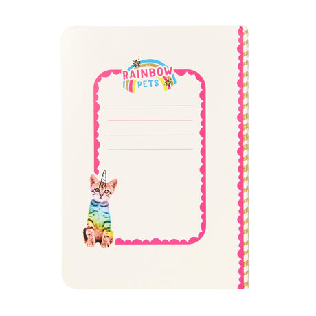 Totum Rainbow Pets - Sticky Notes Booklet Kat