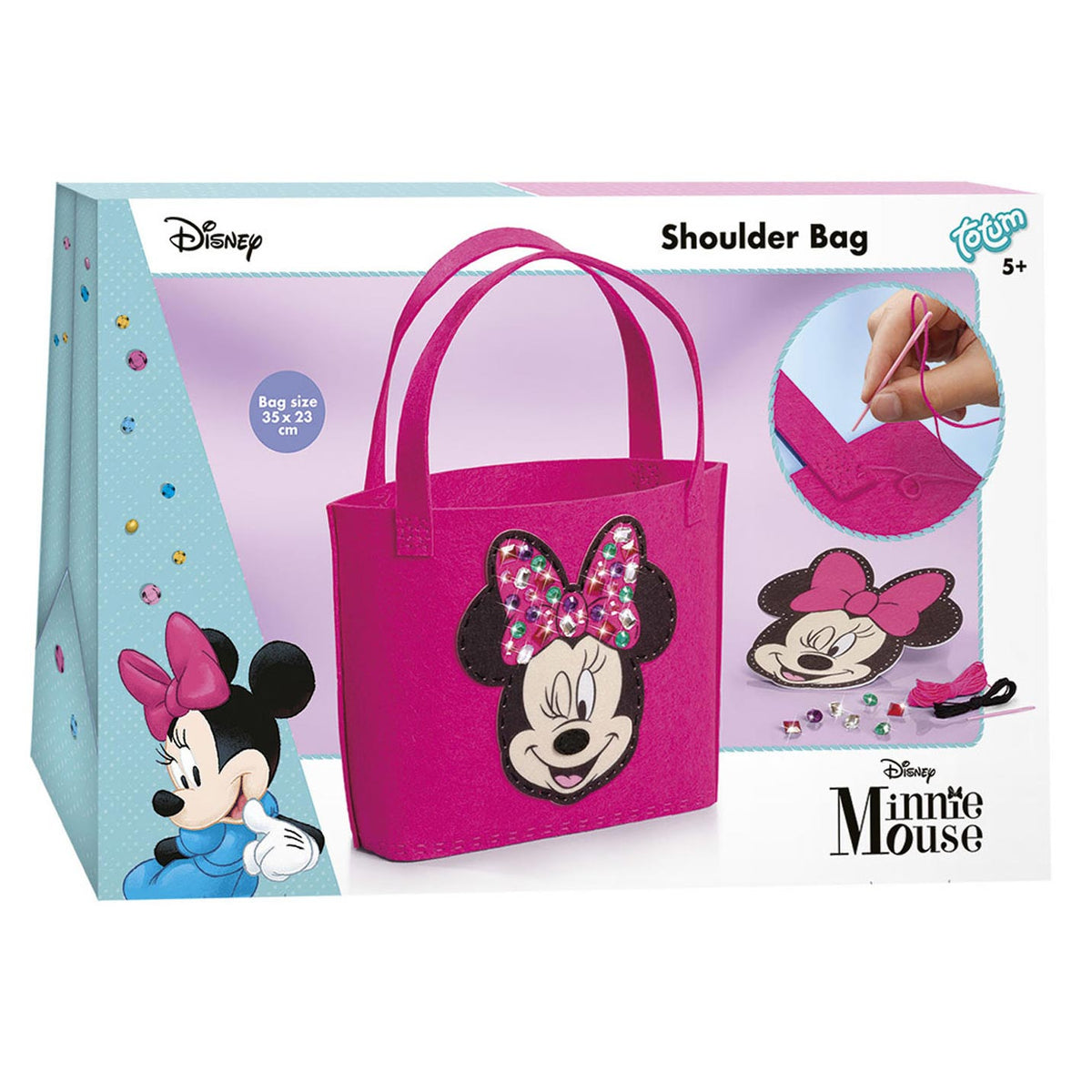 Totum Minnie Mouse - Zrób własną torbę filcową