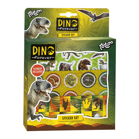 Totum Dino na zawsze - zestaw naklejek