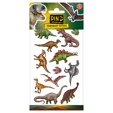 Globos tatuuje dinozaury