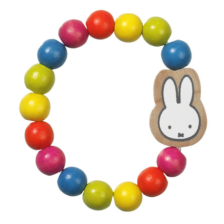 Bambolino zabawki drewniana bransoletka frezowa miffy
