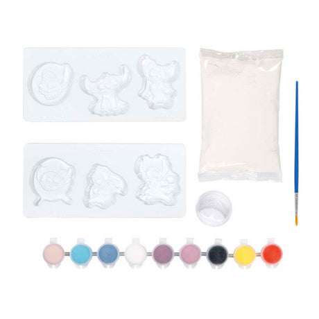 Zestaw do rękodzieła Totum Disney 3 w 1 XL - bransoletki, odlewy gipsowe, magnesy do malowania diamentami i tworzenie breloczków do kluczy - kreatywne zabawki tworzenie prezentów dla chłopców i dziewcząt od 5 lat