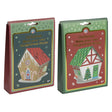 Creative craft group maak je eigen foam gemberhuis kerstmis met stickers