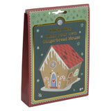 Creative craft group maak je eigen foam gemberhuis kerstmis met stickers