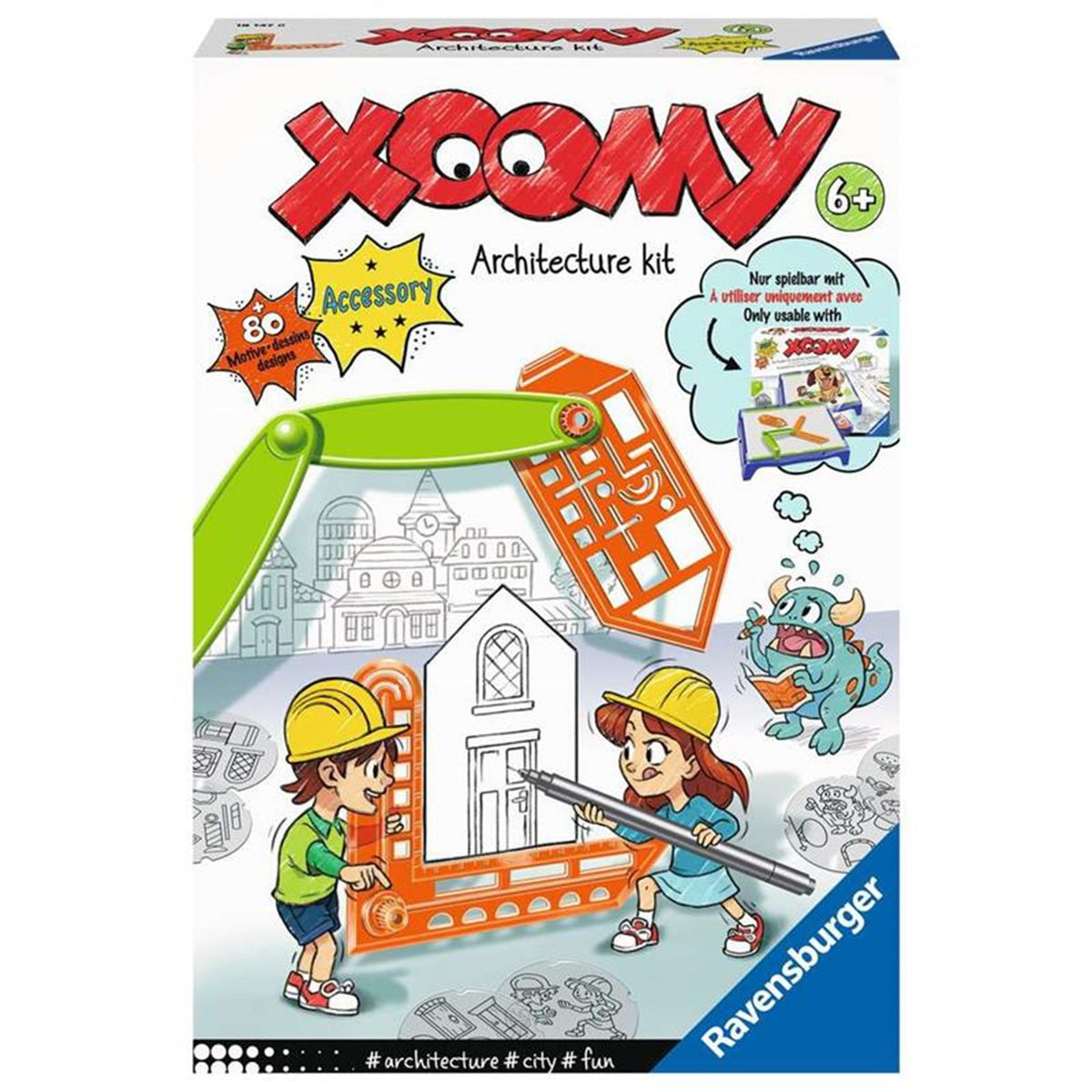 Zestaw architektury Ravensburger xoomy