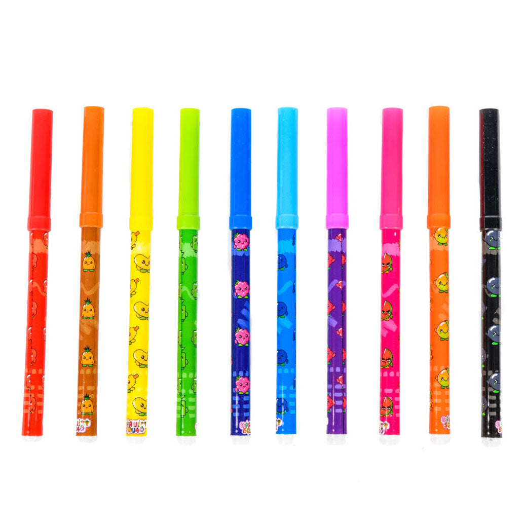 Markery Canenco Fruity Squad Super Tip z zapachem, 10 szt.