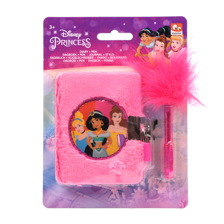 Pluszowy pamiętnik księżniczki Canenco Disney z długopisem