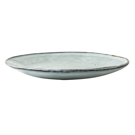 Talerz organiczny z różą holenderską, średnica 26,5 cm, niebieskie pudełko zawierające 4 sztuki