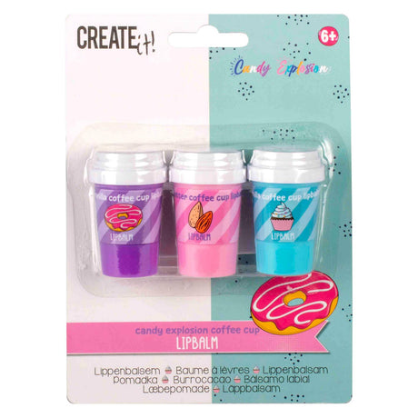 Stwórz to! balsam do ust Candy Explosion, 3 szt.