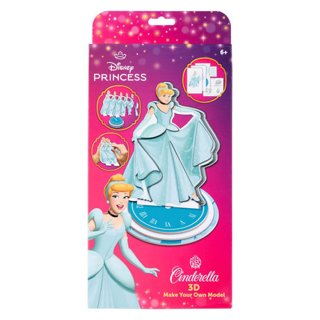 Canenco Disney Princess Cinderella stwórz własną figurkę 3D