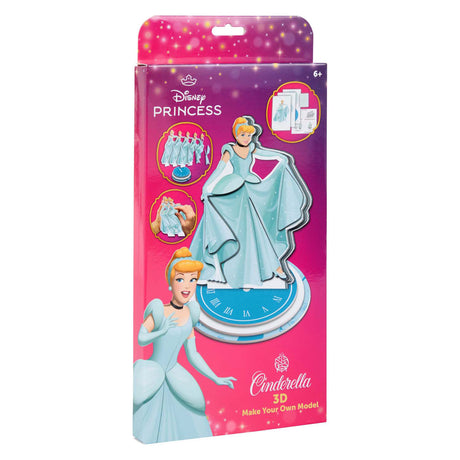 Canenco Disney Princess Cinderella stwórz własną figurkę 3D