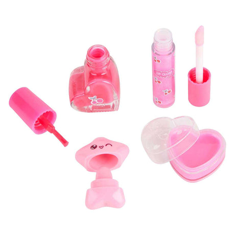 Canenco stwórz to! zestaw do makijażu w puszystym plecaku Love Pink