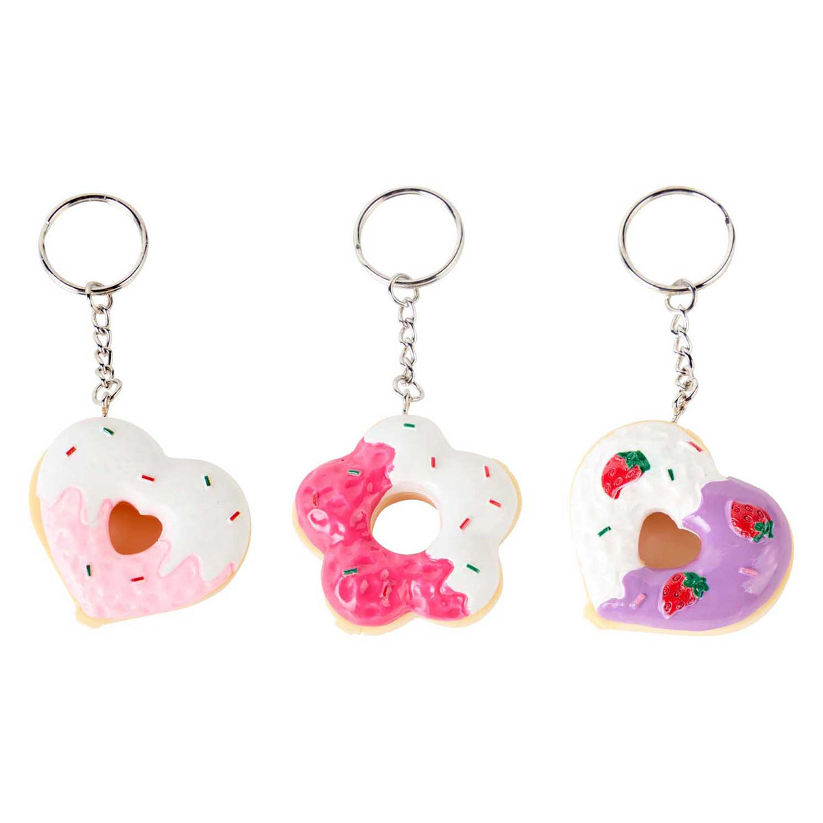 Canenco stwórz to! Breloczek z balsamem do ust Candy Explosion Donut
