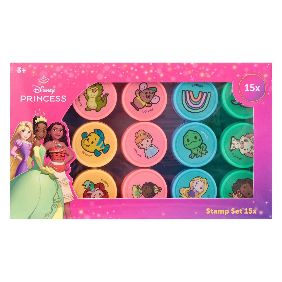 Zestaw stempli Canenco Disney Princess, 15 szt.
