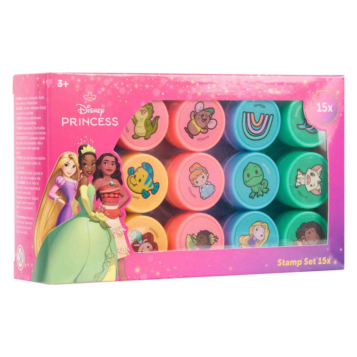 Zestaw stempli Canenco Disney Princess, 15 szt.