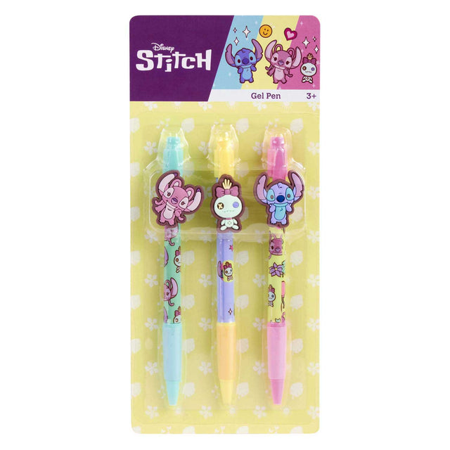Długopisy żelowe Canenco Stitch, 3 szt