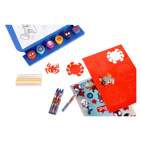Canenco spidey draagbare kunstenaarsezel met accessoires