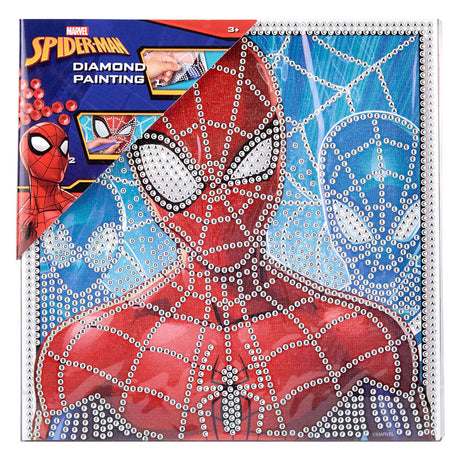 Canenco spiderman diamond painting canvas - 19x19cm
