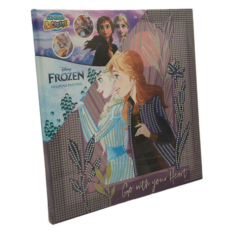 Disney mrożona księżniczka Disneya mrożona diamentowa malowanie na płótnie XL