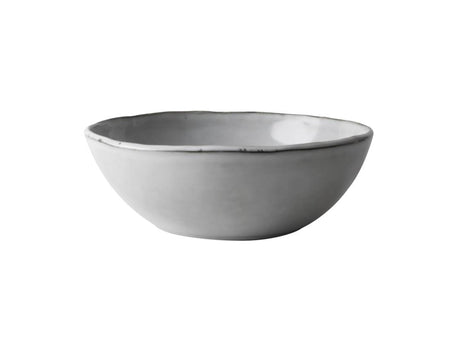 Miska organiczna z róży holenderskiej ã˜23x8cm jasnoszara, pudełko 2 sztuki