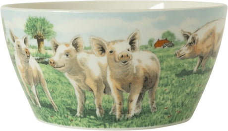 Wiebe van der zee Wiebe's Farm Bowl świnia ø13cm 6 szt