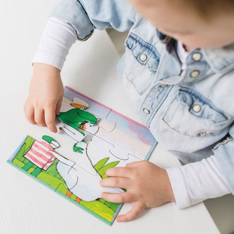 Puzzle żaba Bambolino 4 w 1. 3+