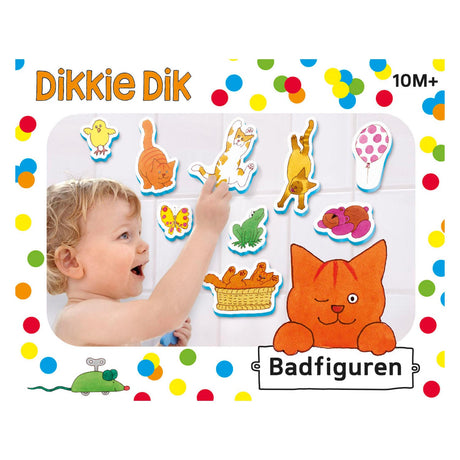 Bambolino dikkie dik zabawki do kąpieli figurki do kąpieli, zabawki edukacyjne w siatce do przechowywania - dla malucha zabawki dla malucha - zabawki - od 1 roku