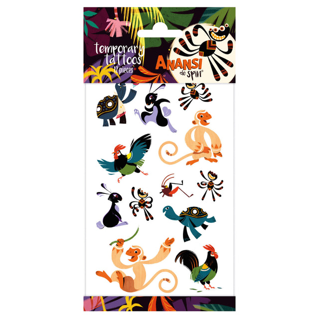 Totum tattoos anansi de spin