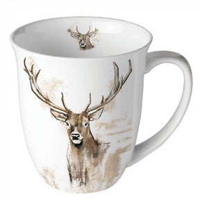 Kubek Ambiente 400ml porcelana z poroża śr.10x10,5cm