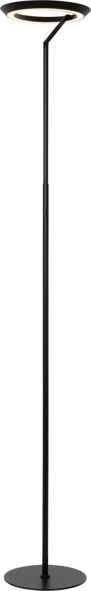 Lucide celeste - lampa podłogowa - ø 28 cm - LED ściemnialna - 1x21w 2700k - czarna