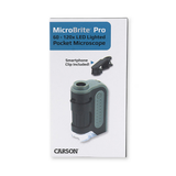 Carson Handmicroskop MM-350 Mikrobryt plus 60-120x z adapterem smartfonów