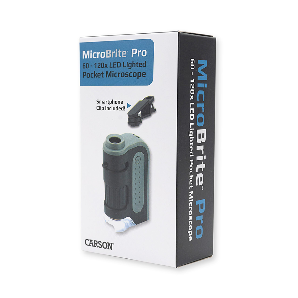 Carson Handmicroskop MM-350 Mikrobryt plus 60-120x z adapterem smartfonów