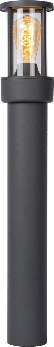 Lucid lori - lampa stojąca - 1xe27 - ip44 - czujnik dzień i noc - antracyt
