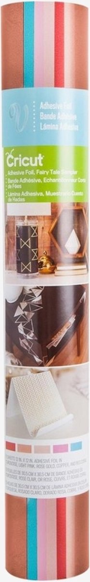 Folia metaliczna Cricut jasnoróżowa, koralowa, miedziana, różowe złoto, turkusowa