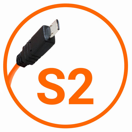 MIOPS Camera Połączenie Kabel Sony S2 Orange