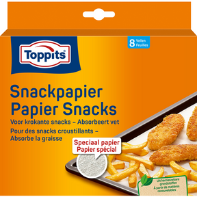 Toppits 1067534 - papier przekąskowy 8 arkuszy | 10 sztuk