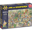 Puzzle Jumbo Jan van Haasteren centrum ogrodnicze 1000 elementów
