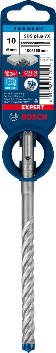 Wiertarka udarowa Bosch expert sds plus-7x 10 x 100 x 165 mm